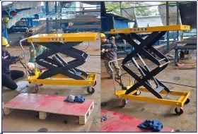 BÀN NÂNG THỦY LỰC DI ĐỘNG 500KG NÂNG CAO 1M