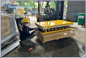 BÀN NÂNG THỦY LỰC MINI CHO XƯỞNG NHỎ