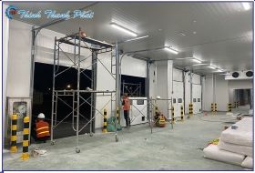 CỬA TRƯỢT TRẦN CHO KHO LẠNH