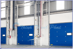 Cửa cuốn trượt trần - Overhead door