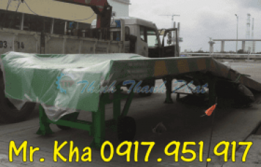 BÀN GIAO CẦU XE NÂNG TẠI PHNOMPENH - CAMPUCHIA