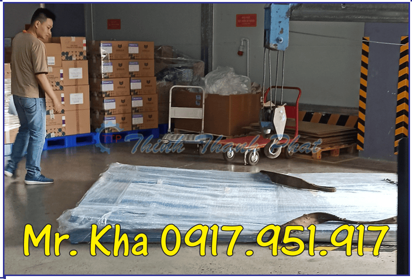 BÀN GIAO CẦU KHO - MINI RAMP TẠI KHU CÔNG NGHIỆP SÓNG THẦN