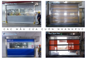 Cửa cuốn nhanh PVC cho nhà xưởng - Báo giá cửa cuốn nhanh PVC cập nhật liên tục