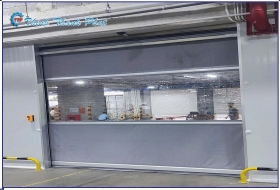 CỬA CUỐN TỐC ĐỘ CAO MÀU XÁM